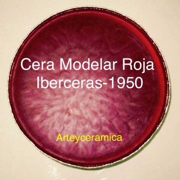 CERA IMODELAR MOLDE ROJA ESCULTOR Aprox.850gr.