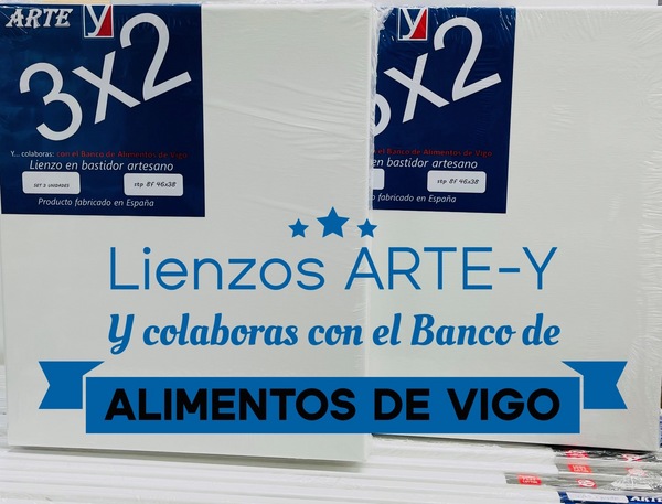 ac LIENZO ARTE-Y 3x2 ALGODÓN STANDARD 33x24 4F