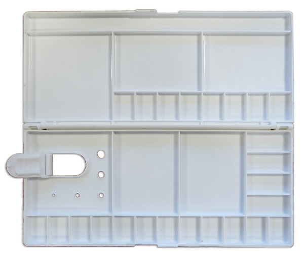 CAJA PALETA PLASTICO 30x14  C/TAPA 29p.