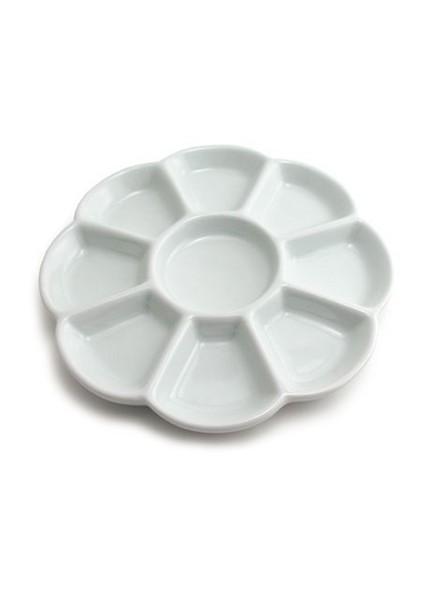 PALETA PORCELANA CIRCULAR 17-19cm.