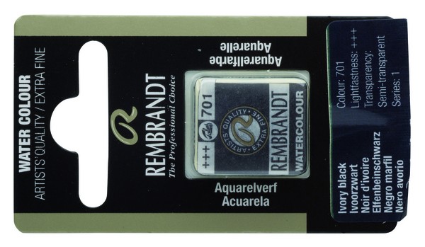ac ACUARELA REMBRAN.S1 Past.13 701-NEGRO MARFIL