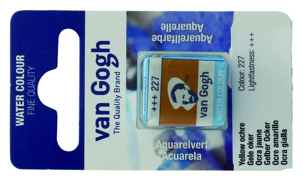 ACUARELA GOGH PAST.13 227-OCRE AMARILLO