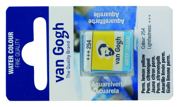 ACUARELA GOGH PAST.13 254-AMAR.LIM.PERM