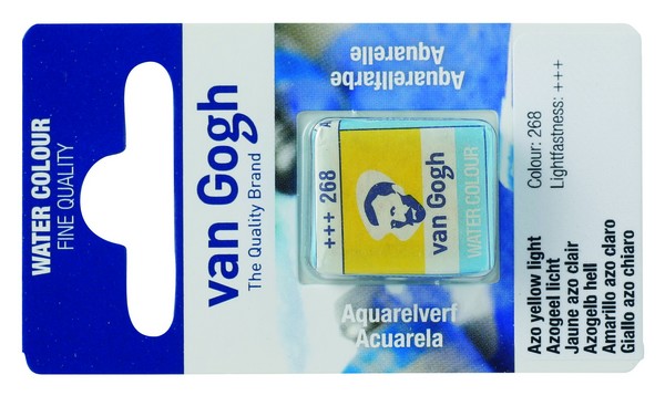 ACUARELA GOGH PAST.13 268-AMAR.AZO CL.