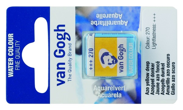 ACUARELA GOGH PAST.13 270-AMAR.AZO OSC.