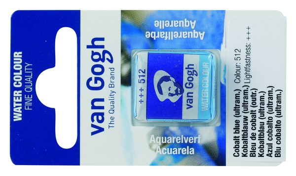 ACUARELA GOGH PAST.13 512-AZUL COB.ULTR