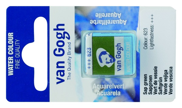 ACUARELA GOGH PAST.13 623-VERDE VEJIGA