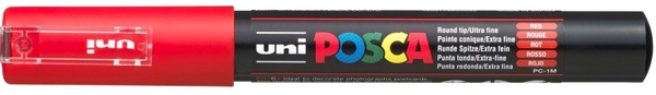 ROTULADOR POSCA PC-1MR  0,7mm.   15-ROJO