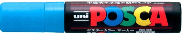 ROTULADOR POSCA PC-17K 15mm.    8-AZUL CLARO