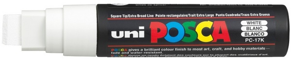 ROTULADOR POSCA PC-17K 15mm.    1-BLANCO