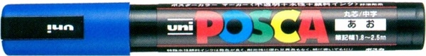 ROTULADOR POSCA PC-5M 1,8-2,5mm.  33-AZUL =