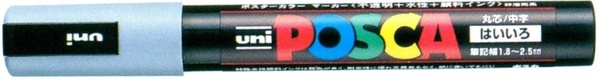 ROTULADOR POSCA PC-5M 1,8-2,5mm.  37-GRIS