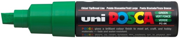 ROTULADOR POSCA PC-8K    8mm.      6-VERDE