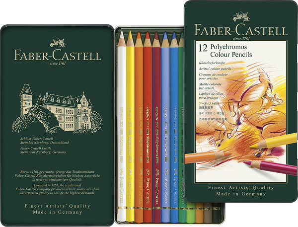 ac FABER-110012 CAJA 12 LAPIZ POLYCHROMOS