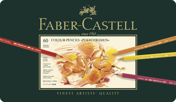 ac FABER-110060 CAJA 60 LAPIZ POLICROMO
