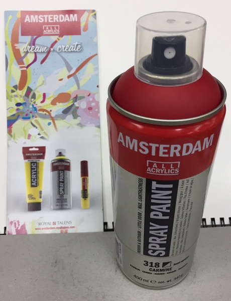 ac AMSTERDAM SPRAY 400ML 318-CARMIN