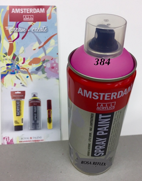 ac AMSTERDAM SPRAY 400ML 384-ROSA REFLEX