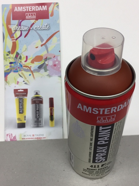 ac AMSTERDAM SPRAY 400ML 411-SIENA TOSTADA