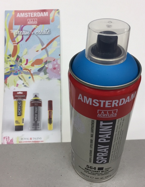 ac AMSTERDAM SPRAY 400ML 564-AZUL BRILLAN.