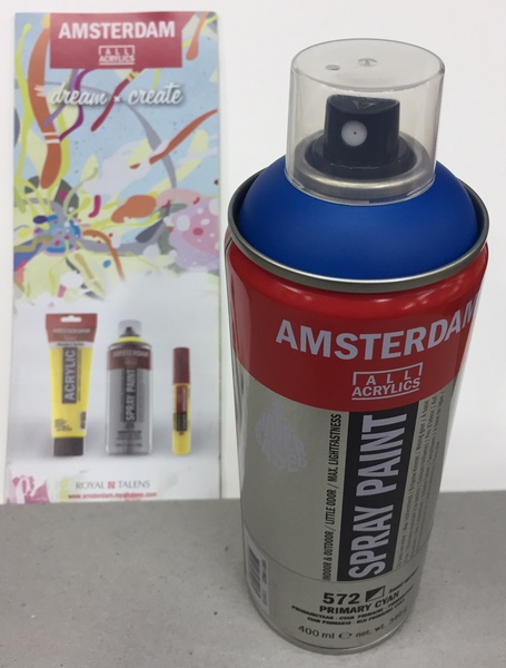 ac AMSTERDAM SPRAY 400ML 572-AZUL CYAN PRIMARIO