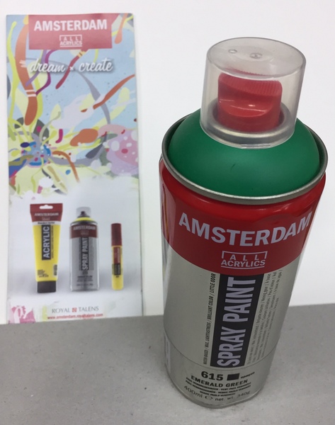 ac AMSTERDAM SPRAY 400ML 615-VERDE VERON.
