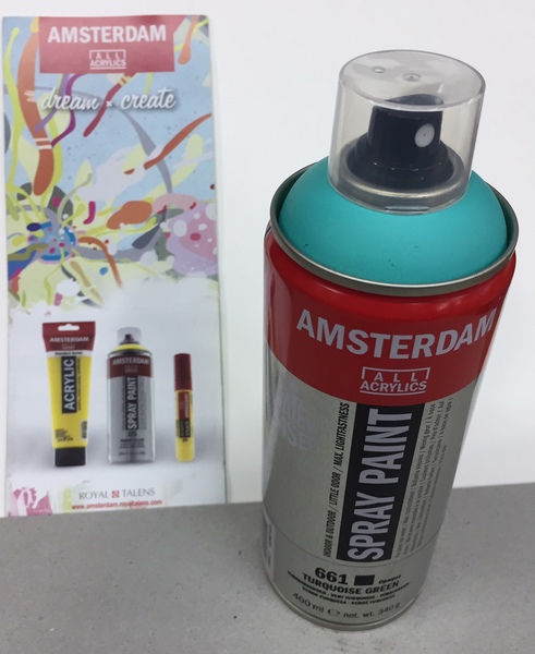 ac AMSTERDAM SPRAY 400ML 661-VERDE TURQUE.