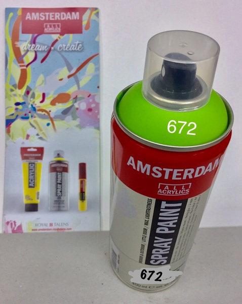 ac AMSTERDAM SPRAY 400ML 672-VERDE REFLEX