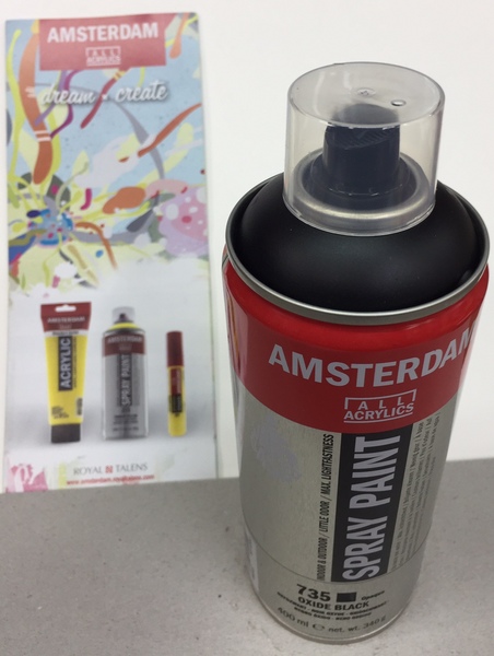 ac AMSTERDAM SPRAY 400ML 735-NEGRO OXIDO