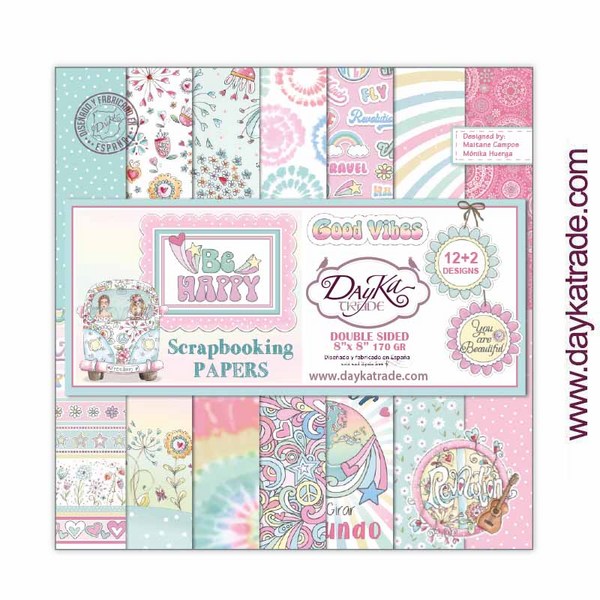 LIBRITO DAYKA SCRAP SCP1032 12h.20x20 HAPPY