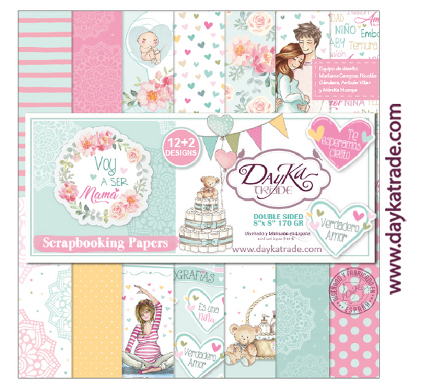 LIBRITO DAYKA SCRAP SCP1117 12h.20x20 EMBARAZADA