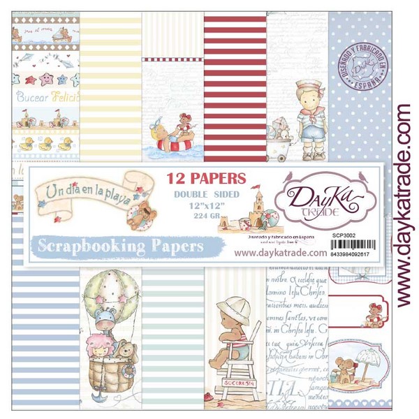 DAYKA KIT SCRAP SCP3002 12h.30x30 PLAYA