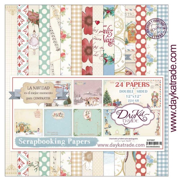 DAYKA KIT SCRAP SCP-3007 NAVIDAD TUS SUEÑOS 24h.