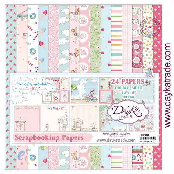 DAYKA KIT SCRAP SCP3020 24h.30x30 DIA INOLVID.NIÑA