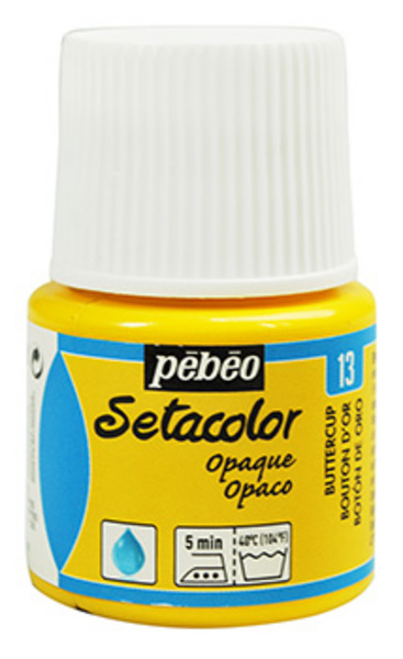 ac PEBEO SETACOLOR OPACO 45ml. O-13 BOTON DE ORO
