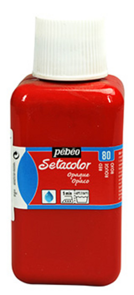 PEBEO SETACOLOR OPACO 250ml.O-80 ROJO