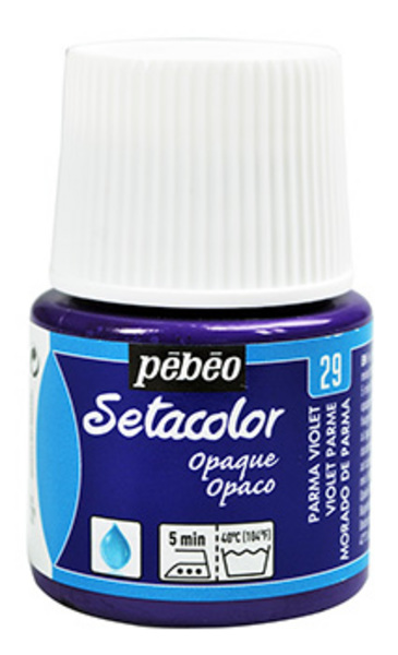 ac PEBEO SETACOLOR OPACO 45ml. O-29 VIOLETA D/PAR