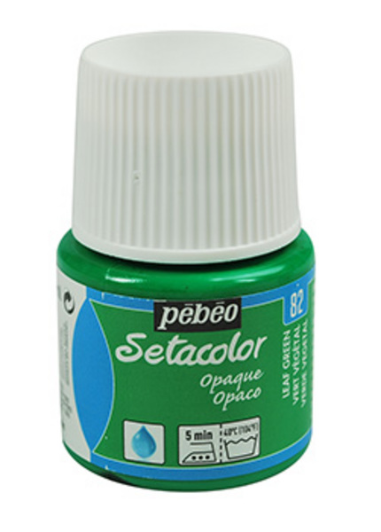 ac PEBEO SETACOLOR OPACO 45ml. O-82 VERDE VEGETAL