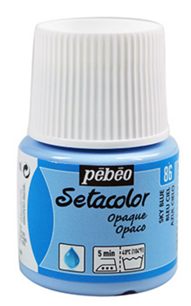 ac PEBEO SETACOLOR OPACO 45ml. O-86 AZUL CIELO