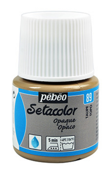 ac PEBEO SETACOLOR OPACO 45ml. O-89 TOPO
