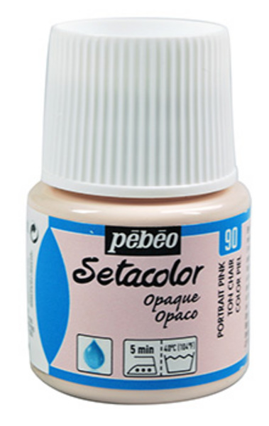 ac PEBEO SETACOLOR OPACO 45ml. O-90 ROSA CLARO