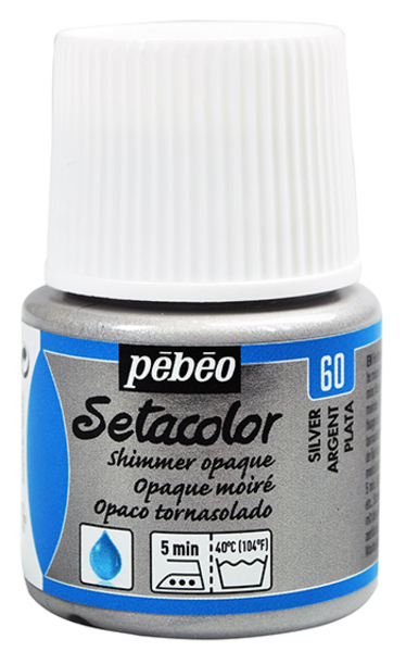 ac PEBEO SETACOLOR MOIRE 45ml. 60 PLATA