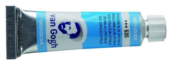 ACUARELA GOGH T4 10ml. 535-AZUL CER.FTALO