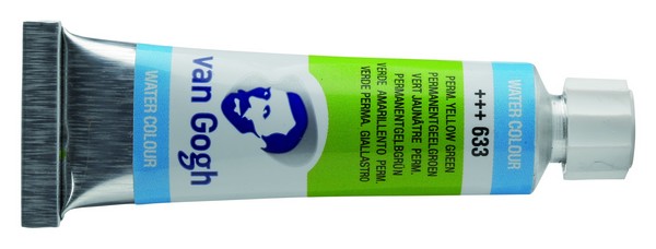 ACUARELA GOGH T4 10ml. 633-VERDE AMAR.P.