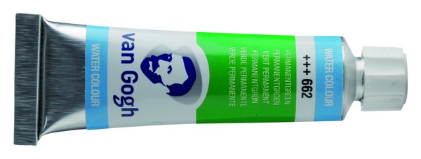 ACUARELA GOGH T4 10ml. 662-VERDE PERMAN.