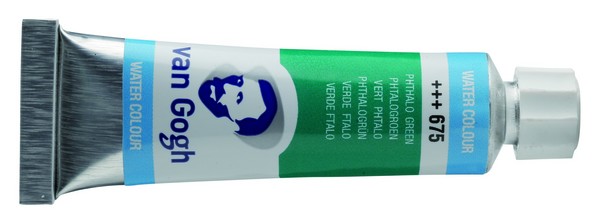 ACUARELA GOGH T4 10ml. 675-VERDE FTALO