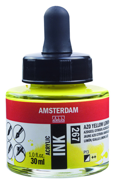 ac TINTA ACRILICA AMSTERDAM 30ml.267-AMARIL.AZO LI