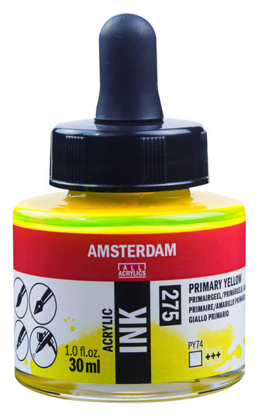 ac TINTA ACRILICA AMSTERDAM 30ml.275-AMARIL.PRIM