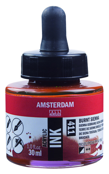 ac TINTA ACRILICA AMSTERDAM 30ml.411-T.SIENA TOST