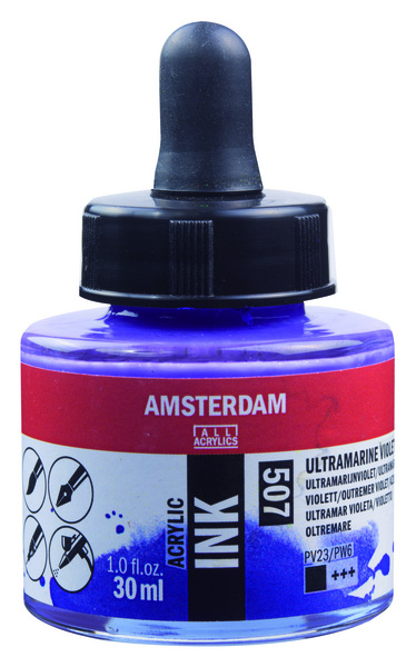 ac TINTA ACRILICA AMSTERDAM 30ml.507-AZUL U.MAR VI