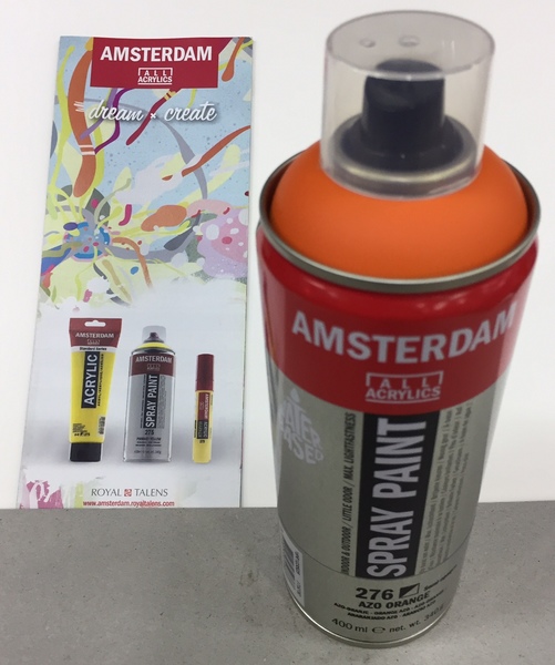ac AMSTERDAM SPRAY 400ML 276-ANARANJ. AZO